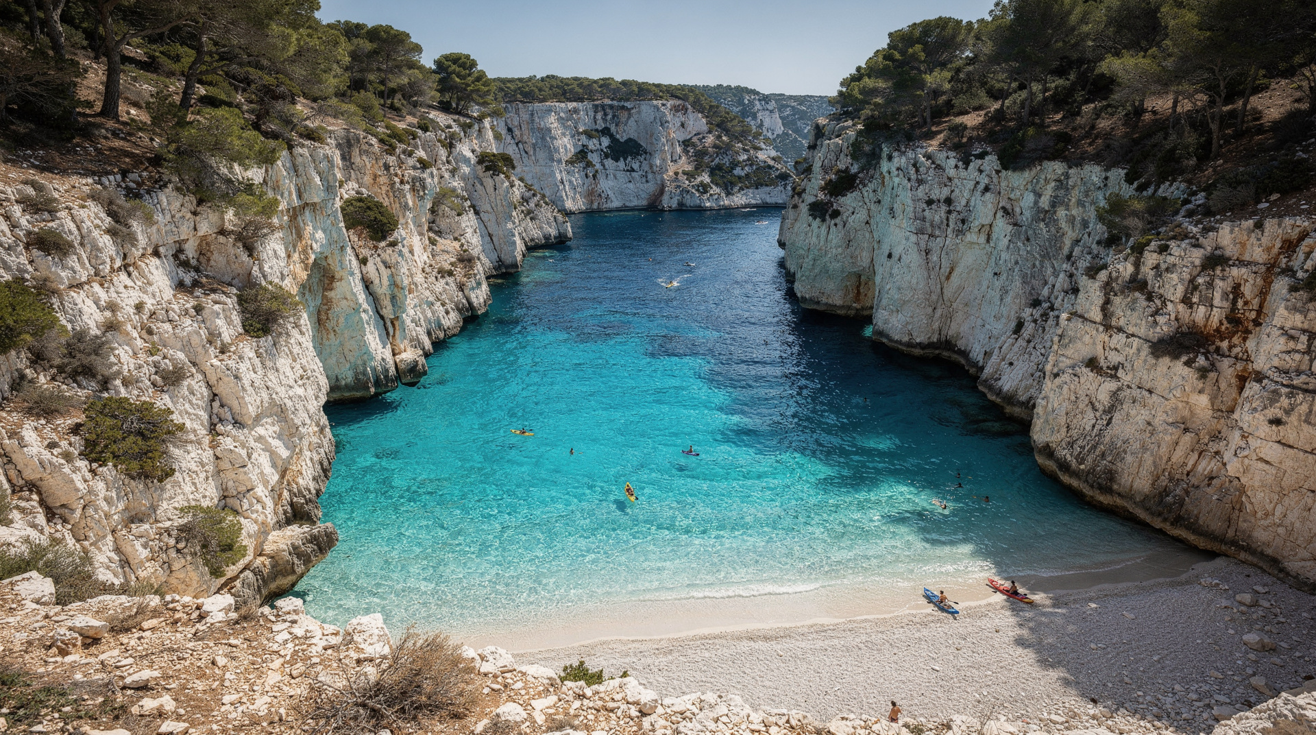En-Vau y Port-Pin, Provence