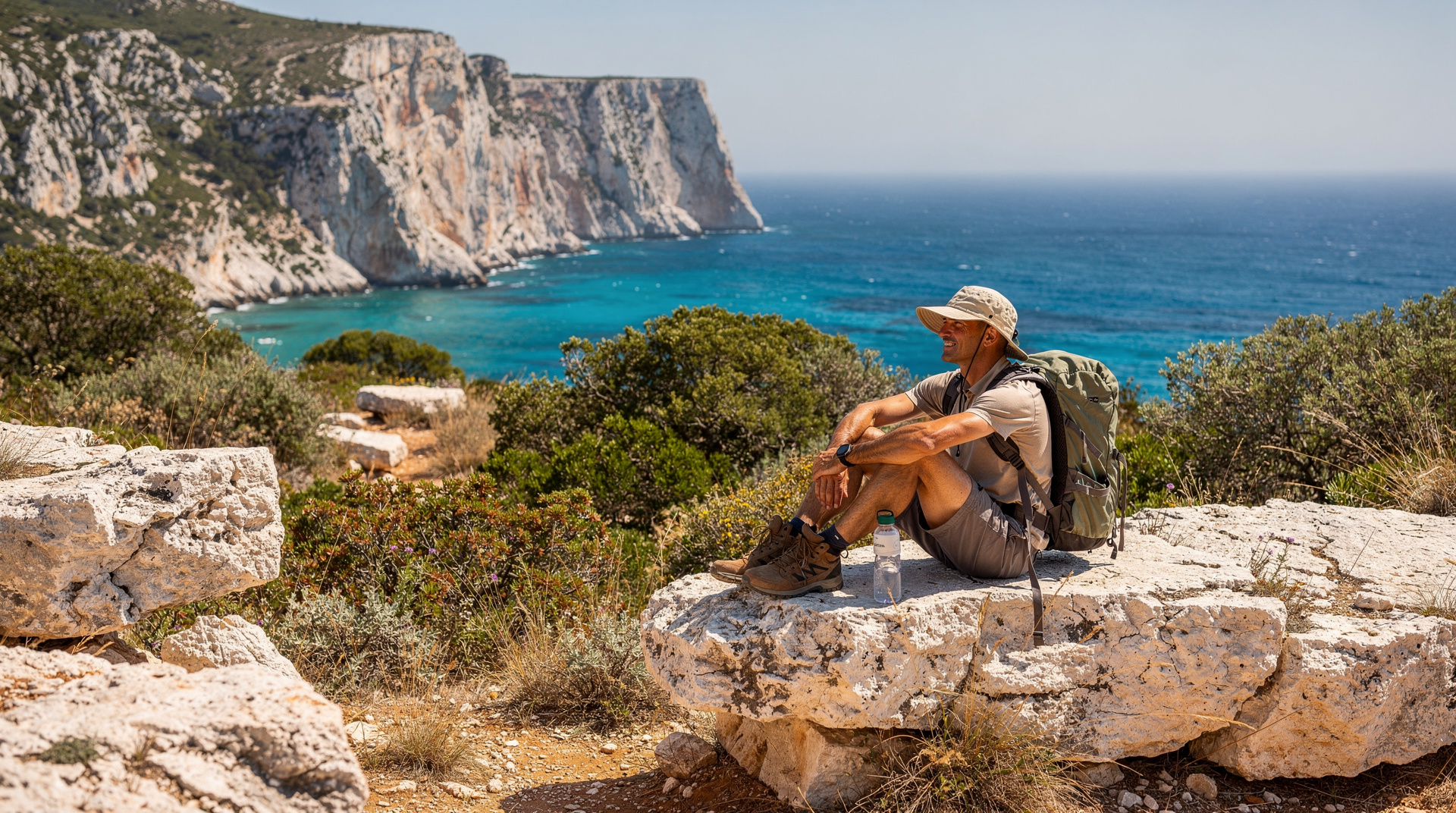 Sicherheit beim Wandern in den Calanques: Risiken und wie Sie sie vermeiden — Sicherheitsleitfaden Calanques: Brandsperren, Hitzegefahr, Wasserbedarf, richtig