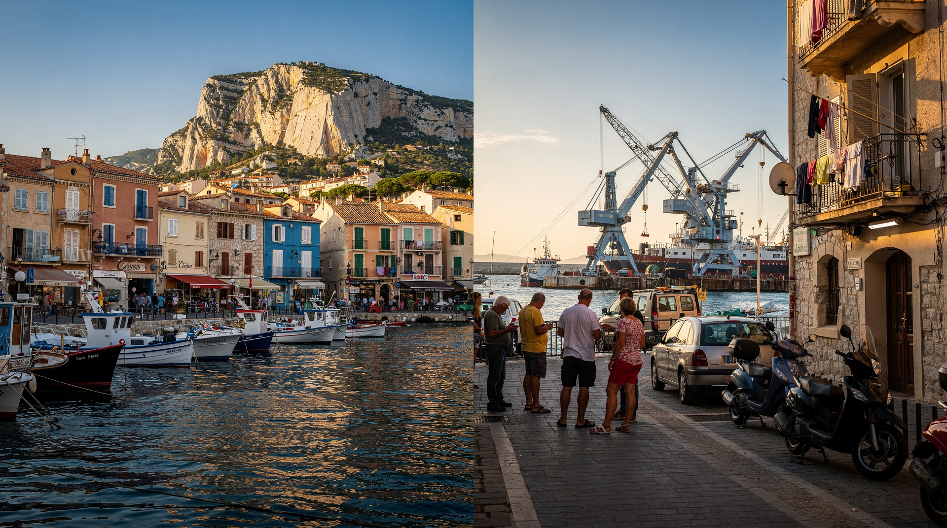 Cassis oder La Ciotat: Zwei sehr verschiedene Küstenstädte — Cassis und La Ciotat liegen 10 km auseinander, doch ihr Charakter ist grundversc