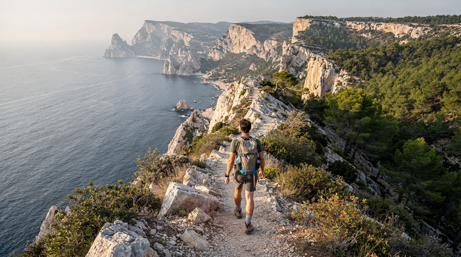GR98 von Marseille nach Cassis: der vollständige Wanderführer — Der GR98-Fernwanderweg Marseille–Cassis — 28 km, 1700 m Aufstieg, Zweitagesoptio