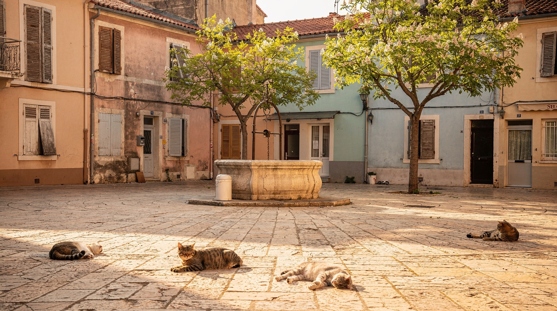 Le Panier: Marseilles ältestes Viertel — Le Panier in Marseille — Vieille Charité, Place des Moulins, enge Gassen, Seifen