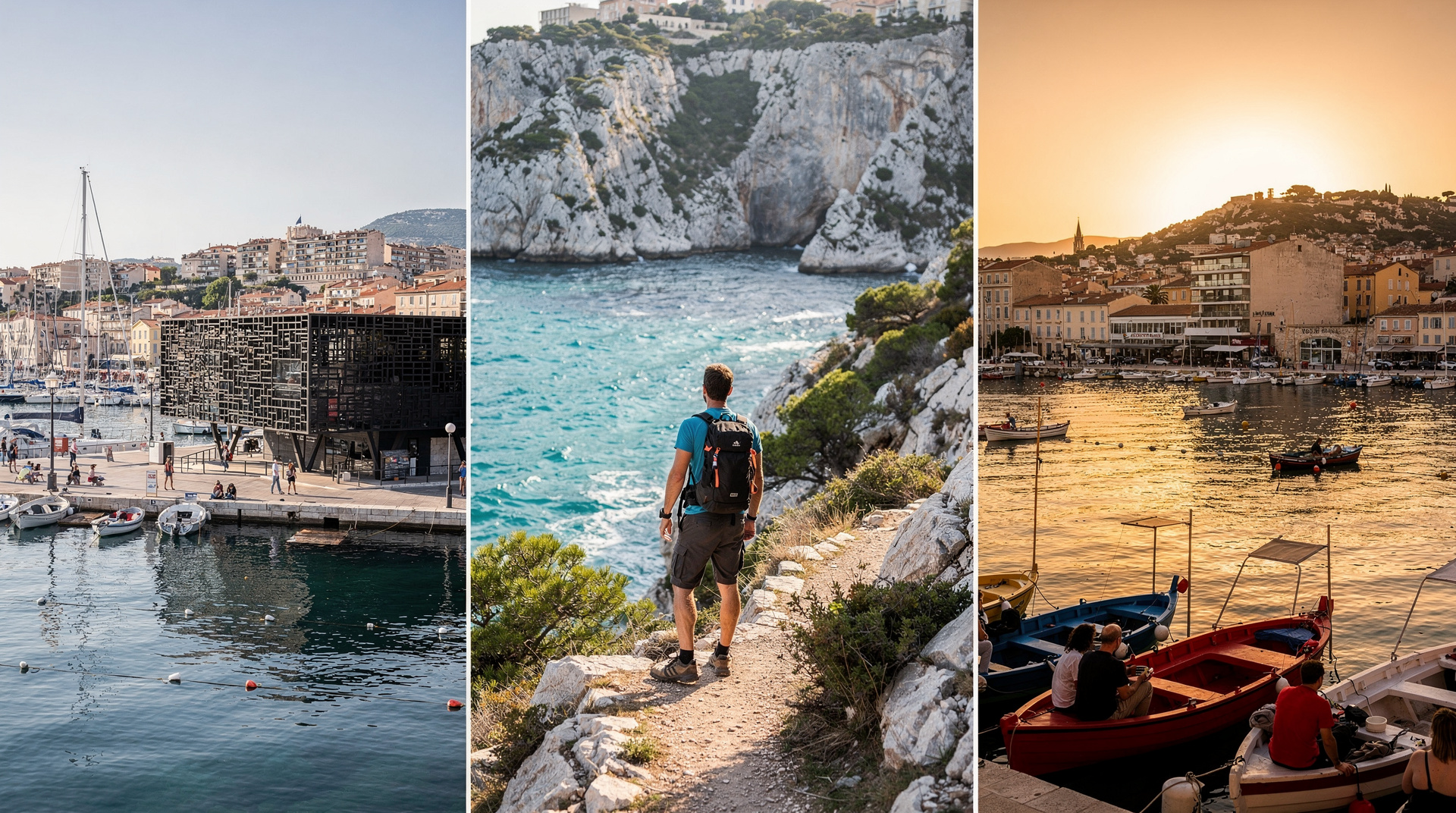 Marseille 3-Tage-Itinerar: praktischer Tages-für-Tages-Planungsguide — Ein realistischer 3-Tage-Plan für Marseille — Tag 1 Stadt, Tag 2 Calanques, Tag 