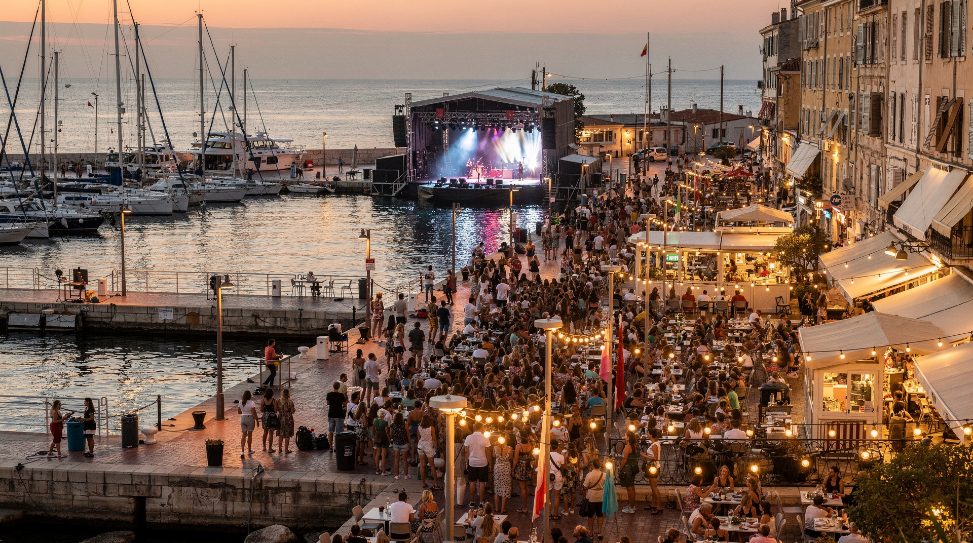 Marseille-Veranstaltungskalender 2026: der Jahresführer zu Festivals und Terminen — Marseille 2026 — Jazz 1.–12. Juli, Pétanque-WM 3.–8. Juli, Pride 4. Juli, Bastil