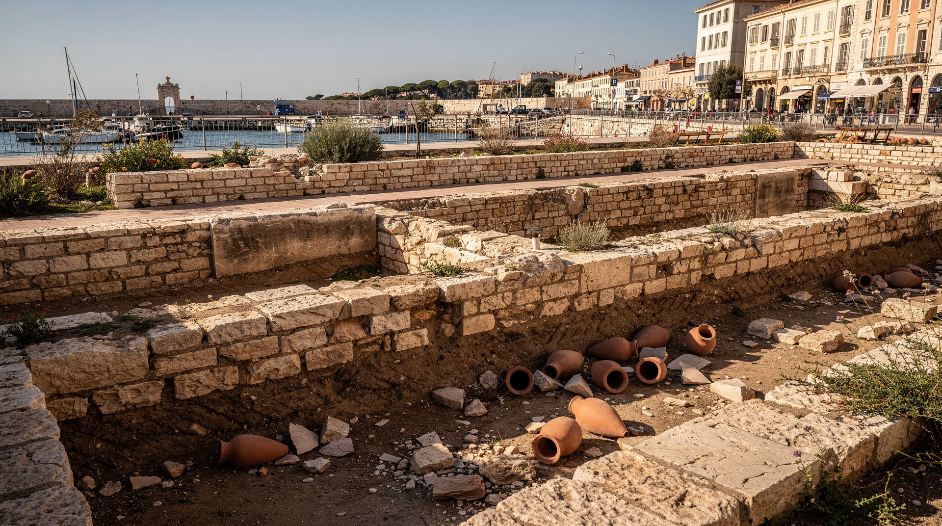 Marseille Geschichte: von der phokäischen Gründung zur Europäischen Kulturhauptstadt — Marseilles Geschichte von der griechischen Gründung um 600 v. Chr. über das römi