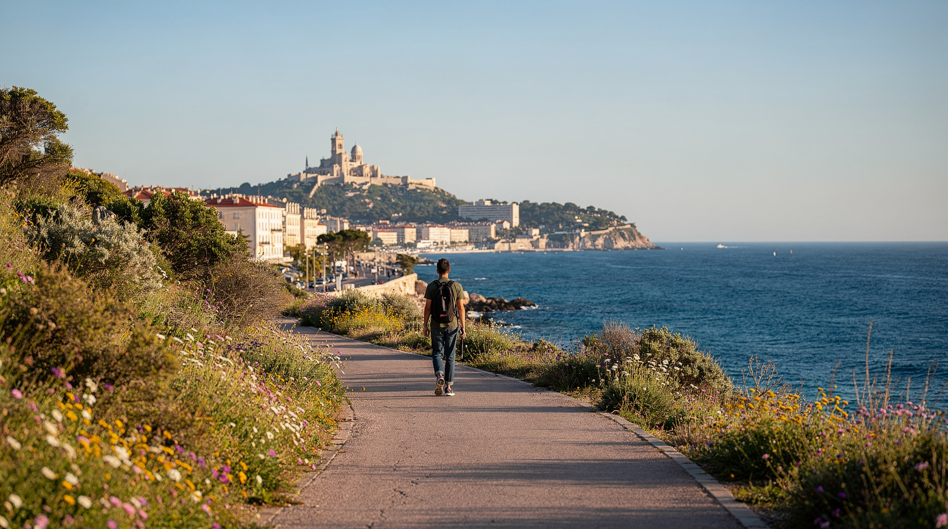 Marseille im Frühling: Reiseführer für März, April und Mai — Marseille im Frühling — 15 bis 22°C, Calanques-Wanderungen am schönsten, Mistral