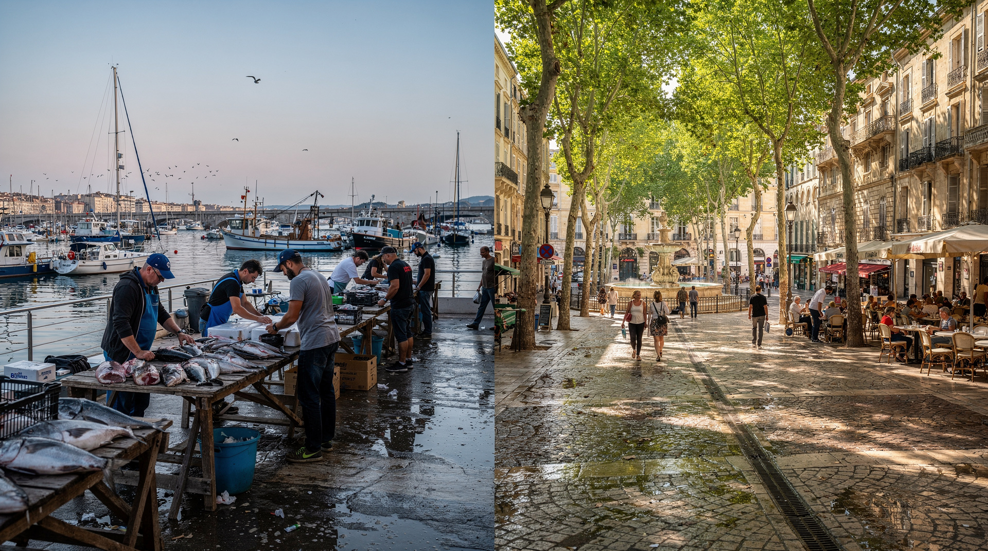 Marseille vs. Aix-en-Provence: welche Stadt sollten Sie besuchen? — Vergleich Marseille und Aix-en-Provence — Charakter, Küche, Preise, Strände, Tag
